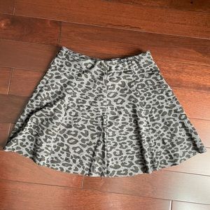 Aeropostale leopard print Mini Skirt